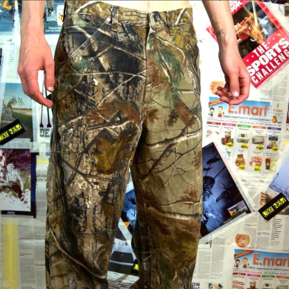 Wrangler pro gear camo jeans size 34x36